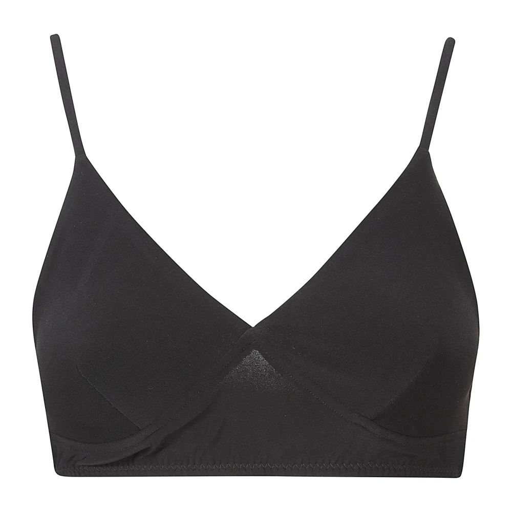 Norma Kamali Korte Slip Bh Black Dames