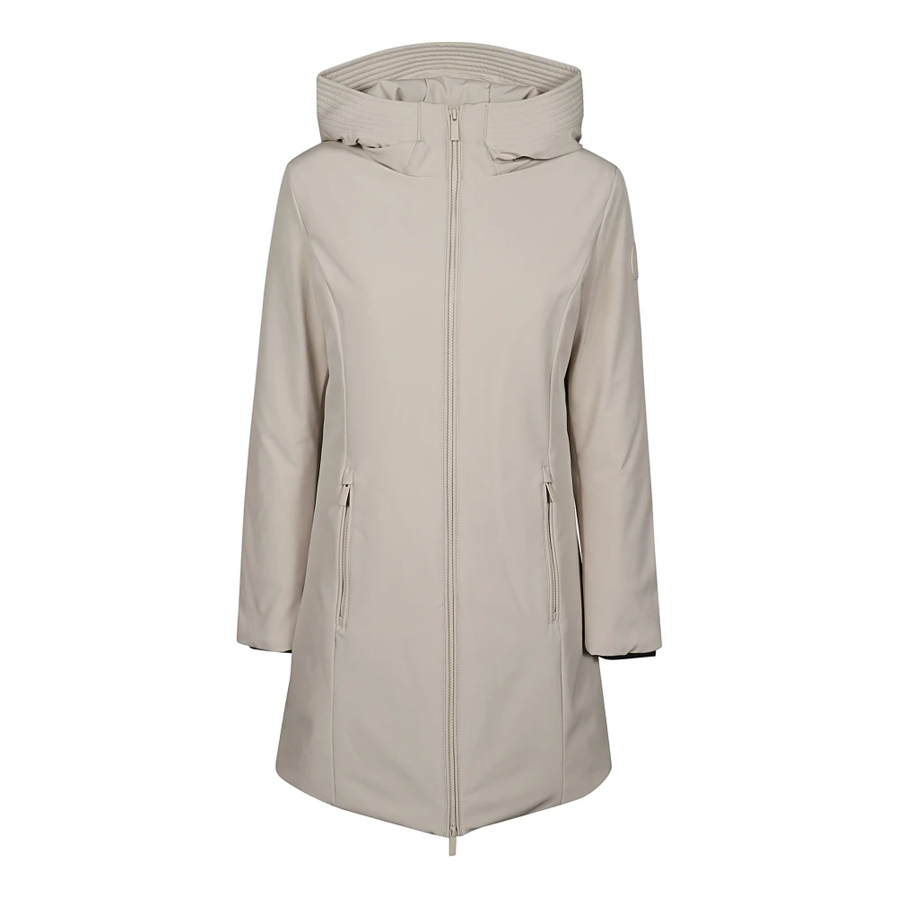 Woolrich Warme Winter Parka Jas Gray Dames