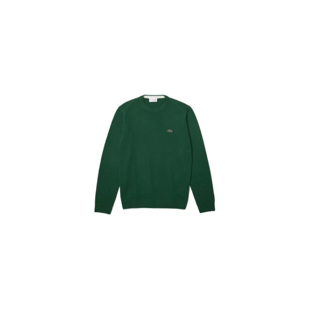Lacoste Crew Neck Sweater Green Heren