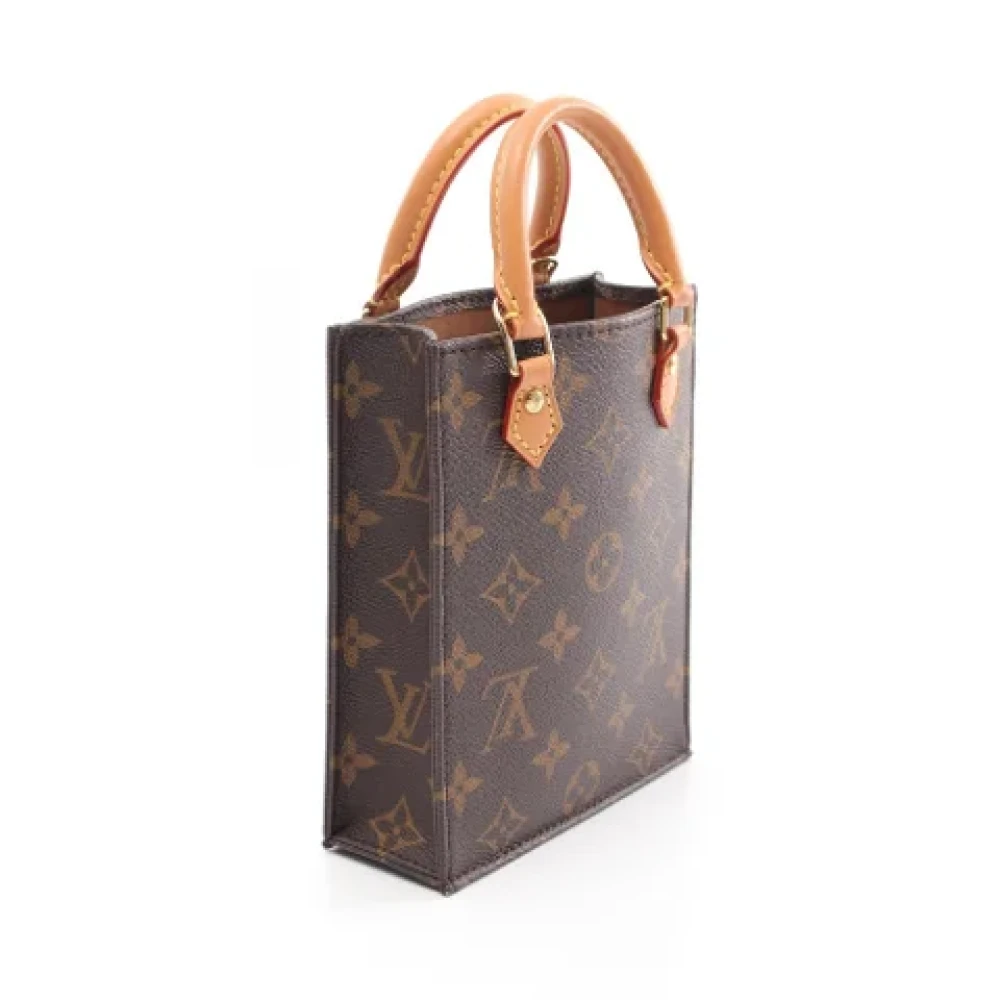 Louis Vuitton Vintage Pre-owned Canvas handbags Brown Dames