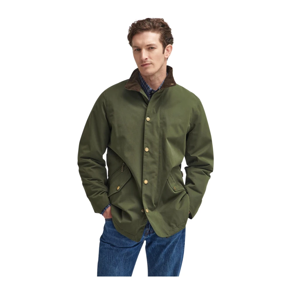 Barbour Groene Winterjas Green Heren