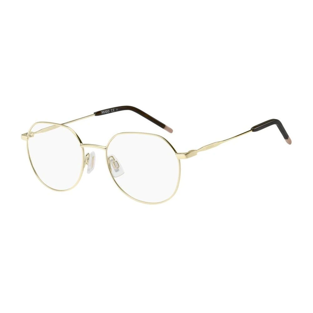 Hugo Boss Gouden Metalen Frames Horloge met Armband Yellow Dames
