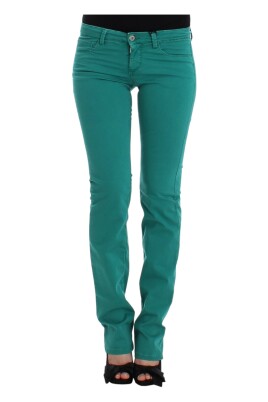 green-straight-leg-jeans
