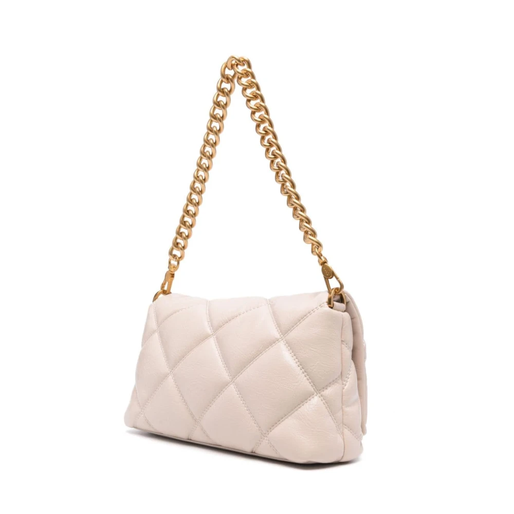 Liu Jo Gewatteerde Beige Schoudertas Beige Dames