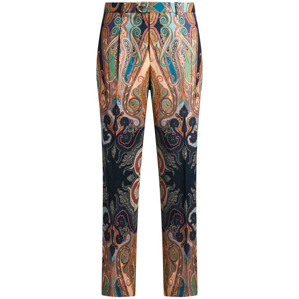 Trousers > Straight Trousers - - Etro - Modalova