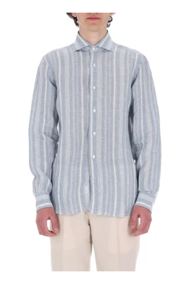 Camicia tramata in lino Dandylife