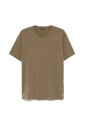 t-shirt-vert-mousse-a-col-rond