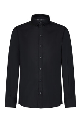 black-slim-fit-shirt-italian-collar