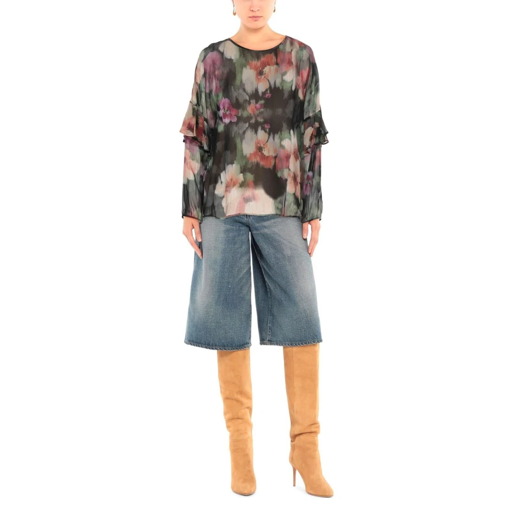 Twinset Lange Mouw Blouse Multicolor Dames