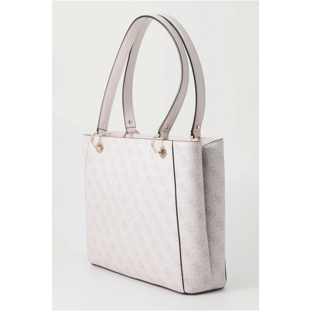 Guess Beige Handtas Mietta Noel PU Leer Beige Dames