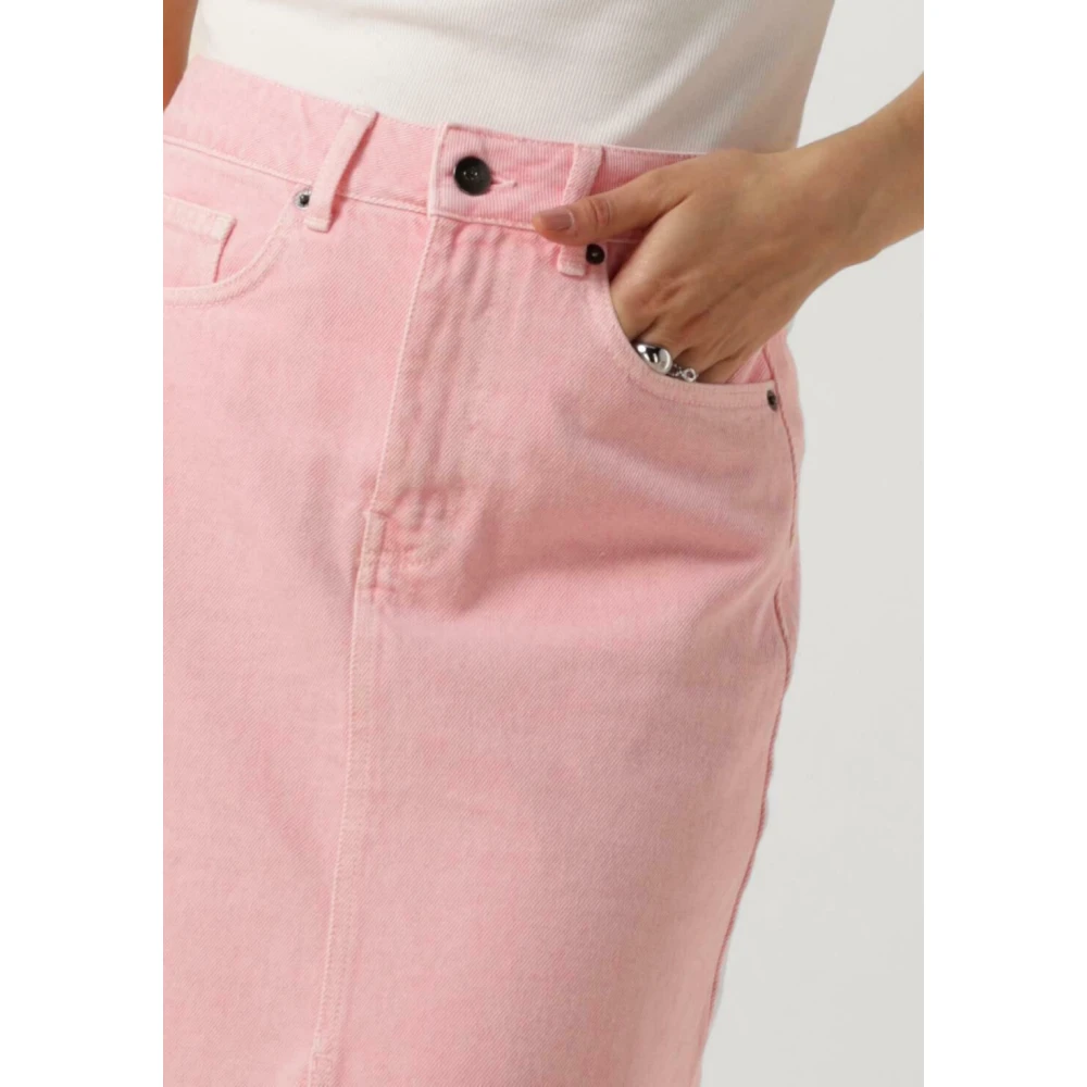 Co'Couture Roze Dye Split Rok Pink Dames