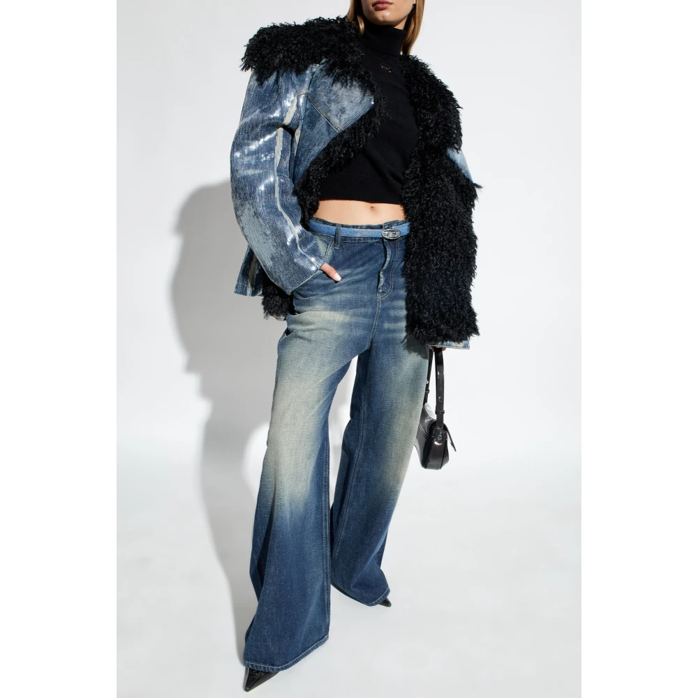 Diesel Jas De-Bika-S Blue Dames