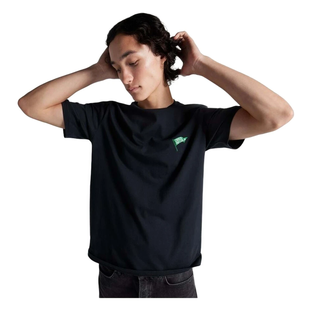 Converse Retro Flag T-shirt Black Heren