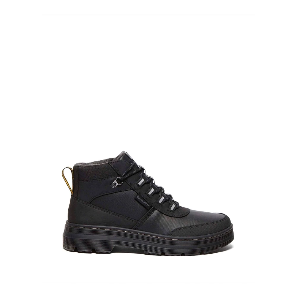 Dr. Martens Black Lace-Up Boots, Male, 9 Uk, Classic Leather Boots