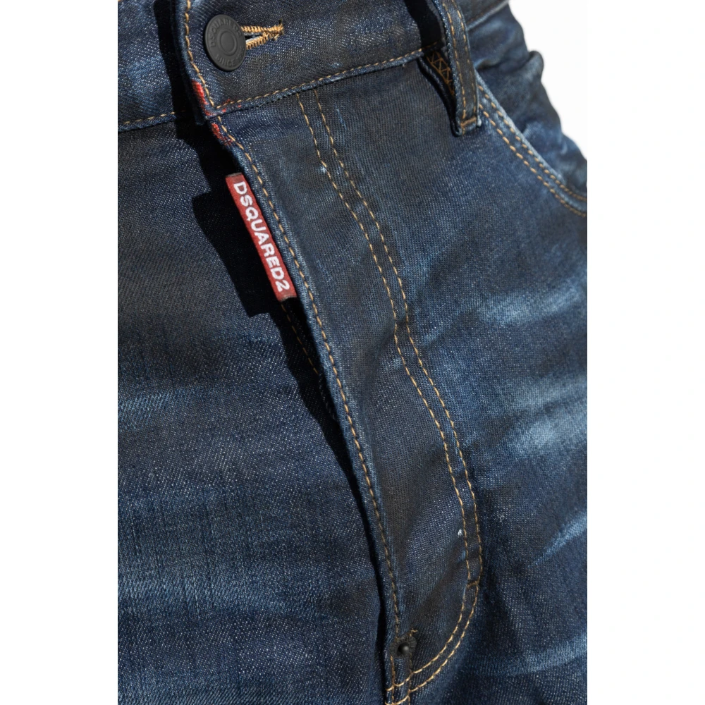 Dsquared2 Jeans in losse stijl Blue Heren