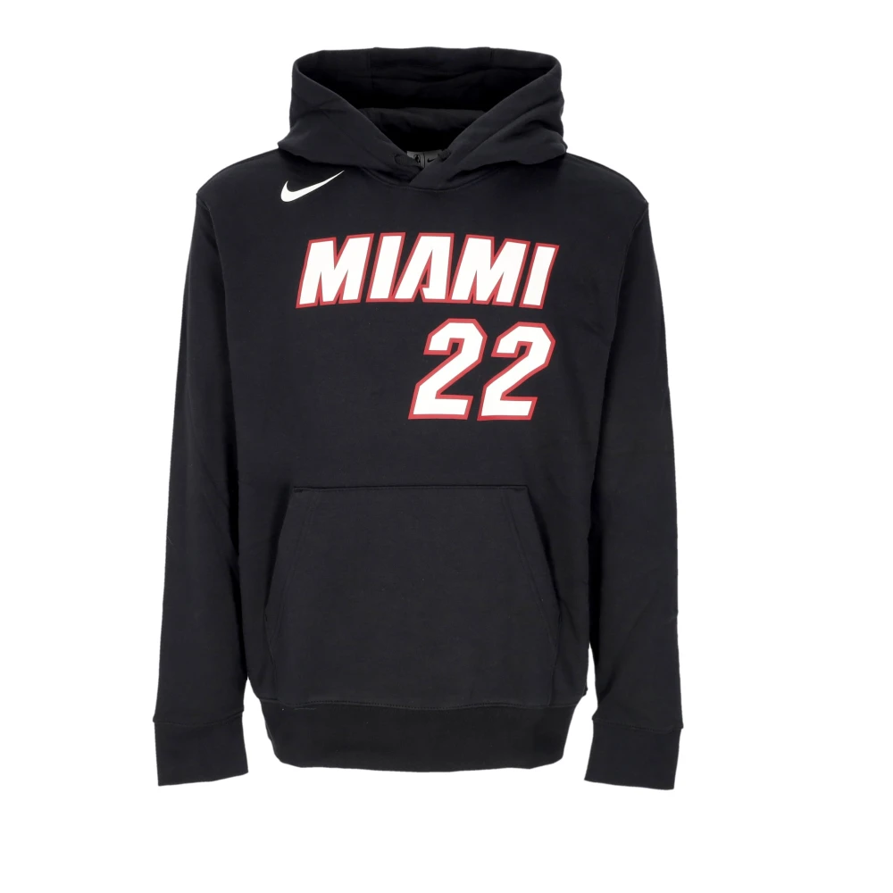 Nike Miami Heat Club Hoodie Black, Herr