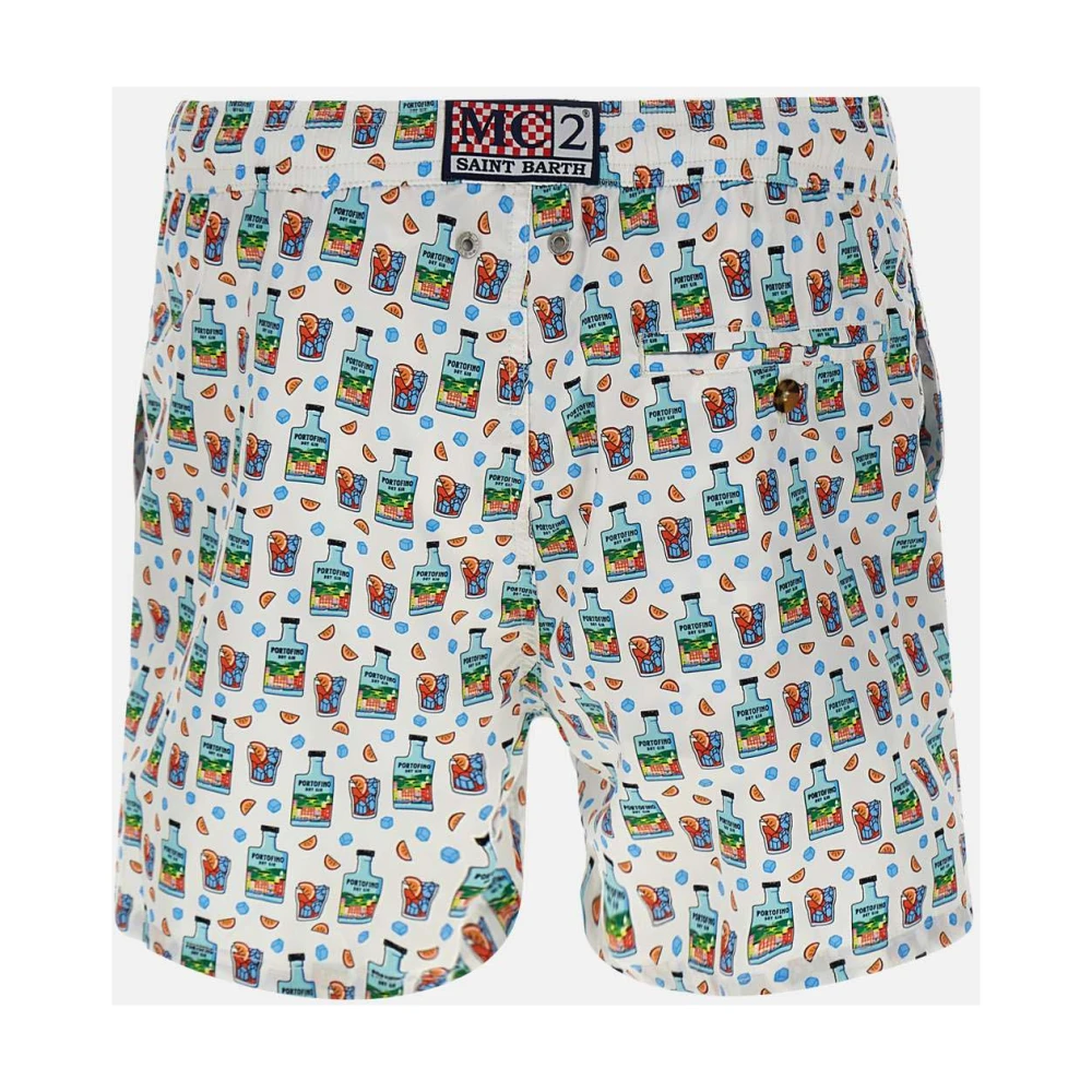 MC2 Saint Barth Zee Kleding MultiKleur Strandkleding Multicolor Heren