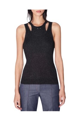 sophisticated-black-mesh-tank-top