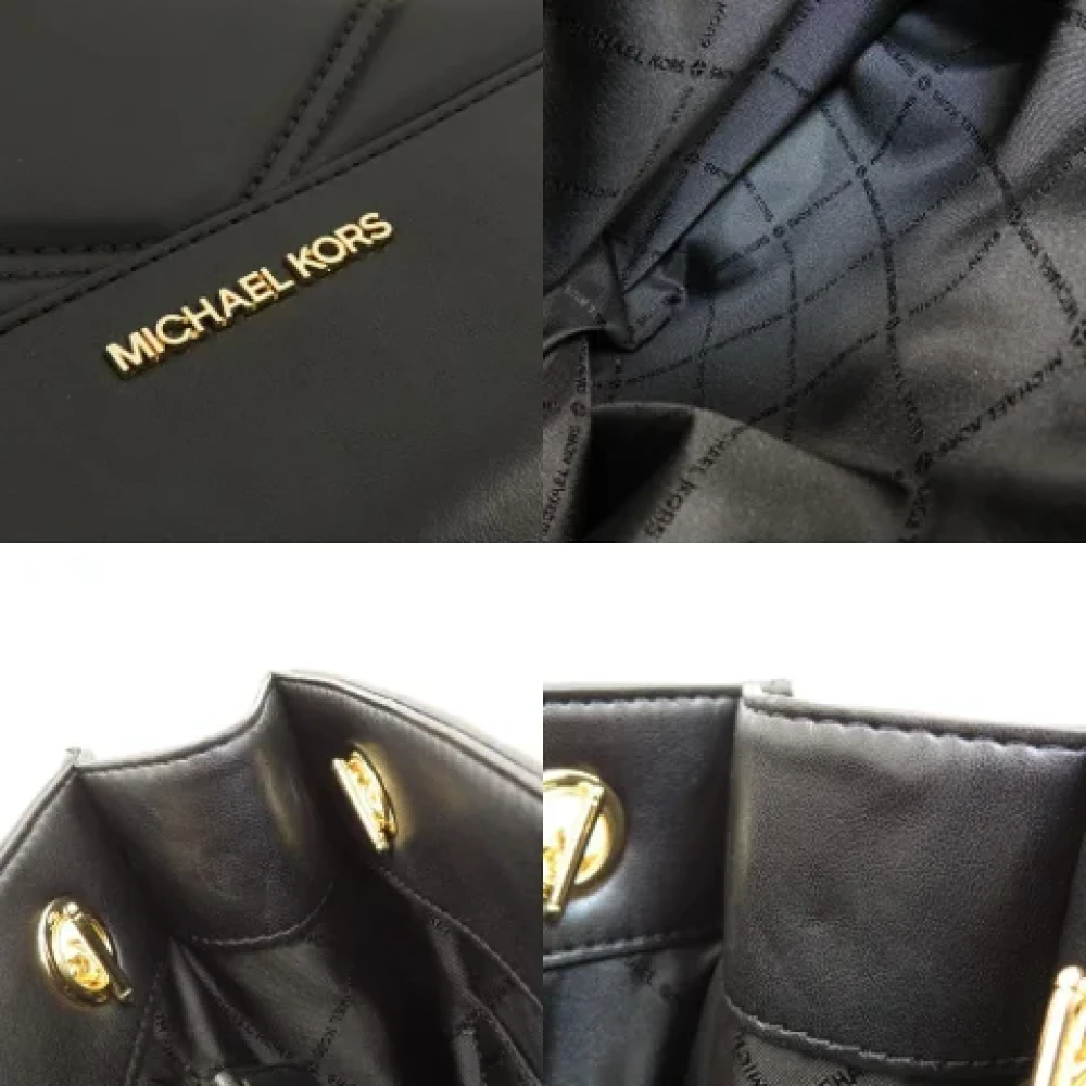Michael Kors Pre-owned Leather shoulder-bags Black Dames
