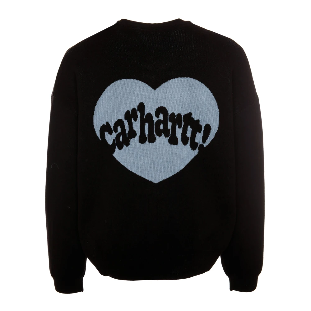 Carhartt WIP Amour Jacquard Sweater Black Dames