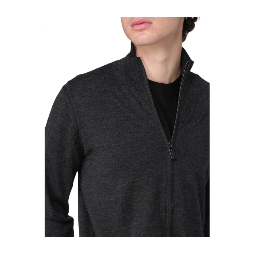 Paolo Pecora Stijlvolle Sweatshirts en Hoodies Gray Heren