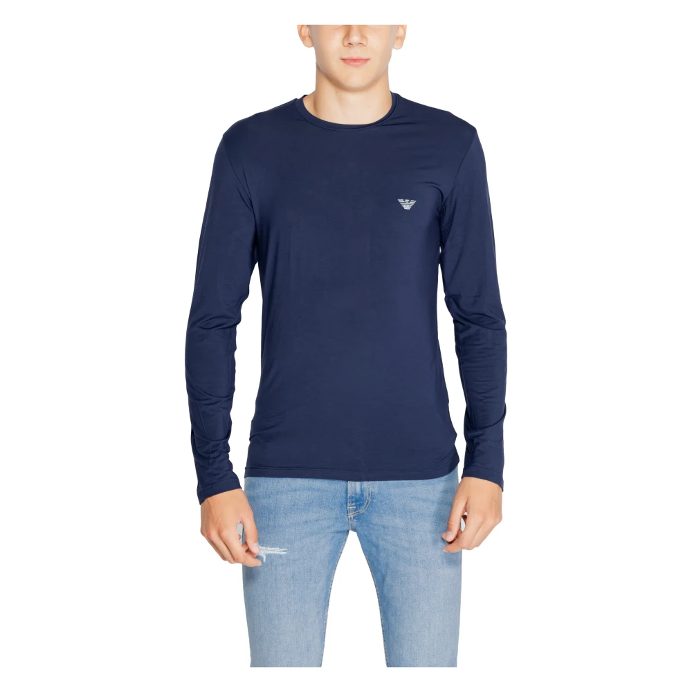 Emporio Armani Mannen Intieme Collectie Herfst Winter Modal Blue Heren