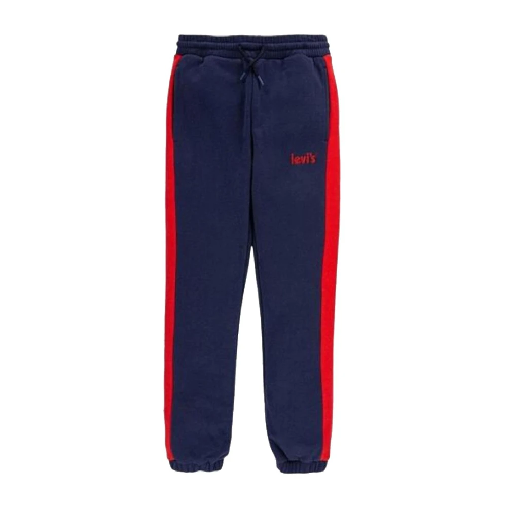 Levi's Boys Blue Sweatpants, 14 Y, Varsity Trousers