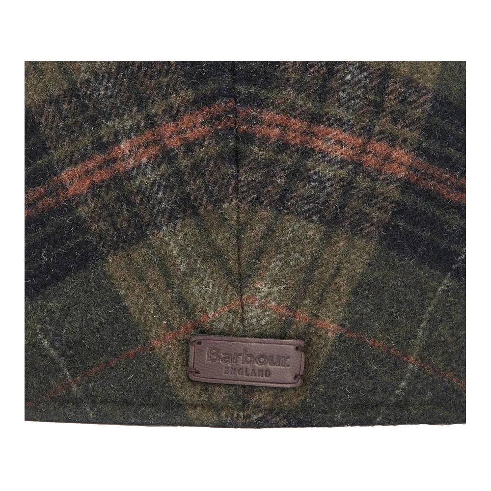 Barbour Groene Olijf Geruite Tweedpet Green Heren