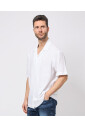 chemise-blanche-en-lin-a-manches-courtes