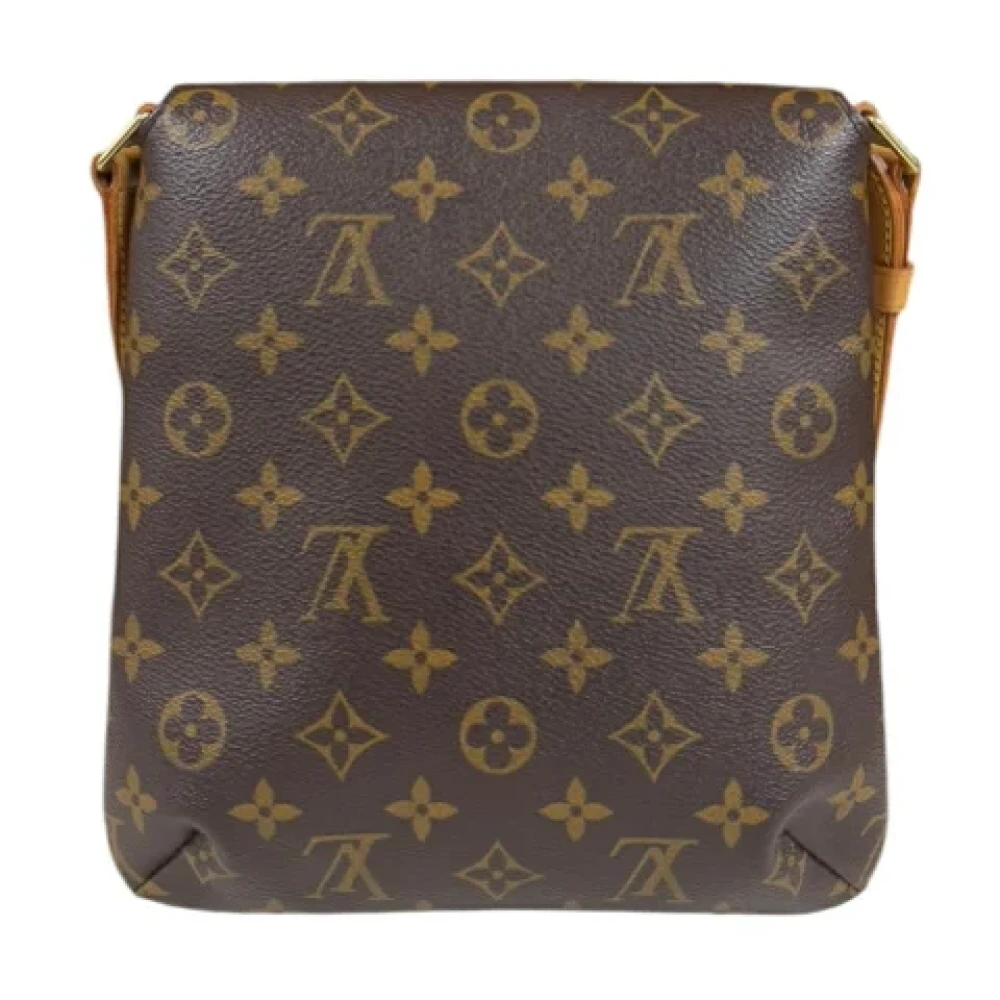 Louis Vuitton Vintage Pre-owned Canvas shoulder-bags Brown Dames