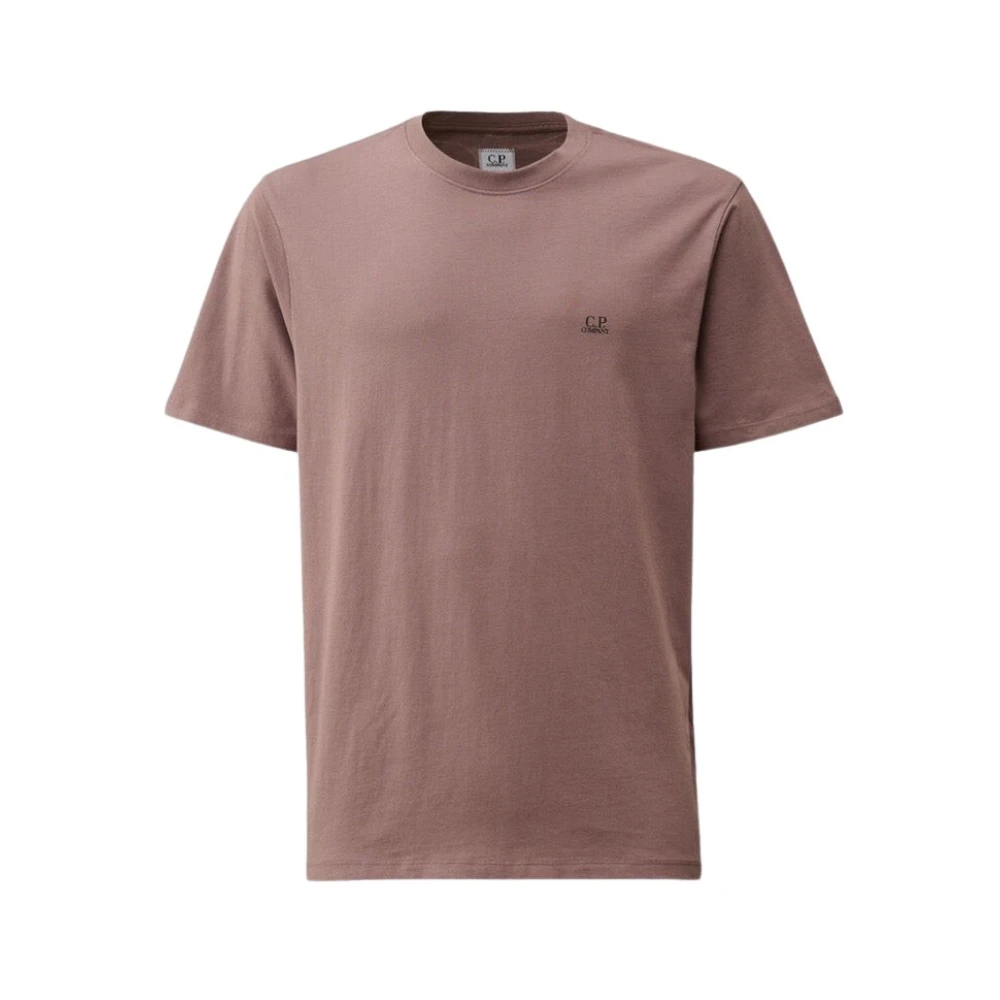 C.P. Company Goggle Hood Grafisch T-shirt Paars Purple Heren