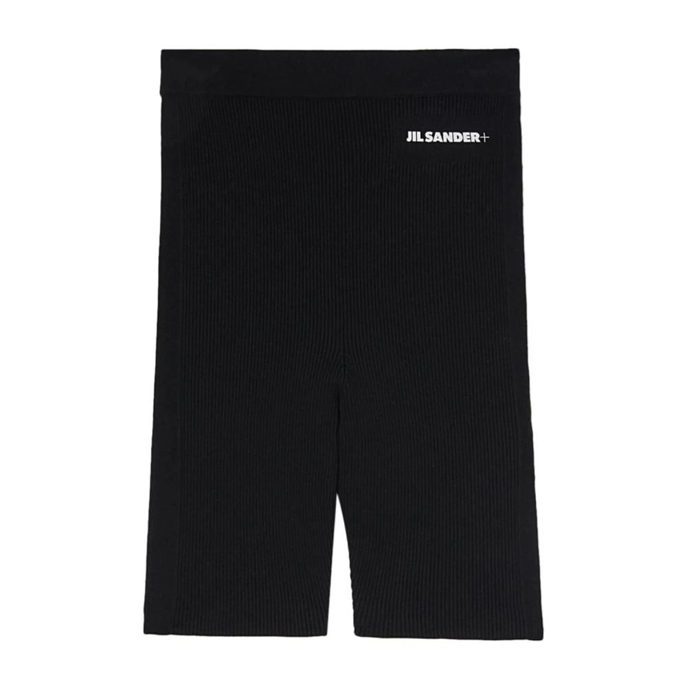 Jil Sander Short Shorts Black Dames