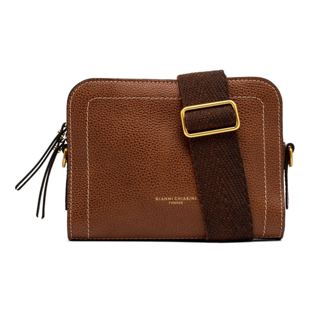 Gianni Chiarini Miele Olly Crossbody Tas Brown Dames