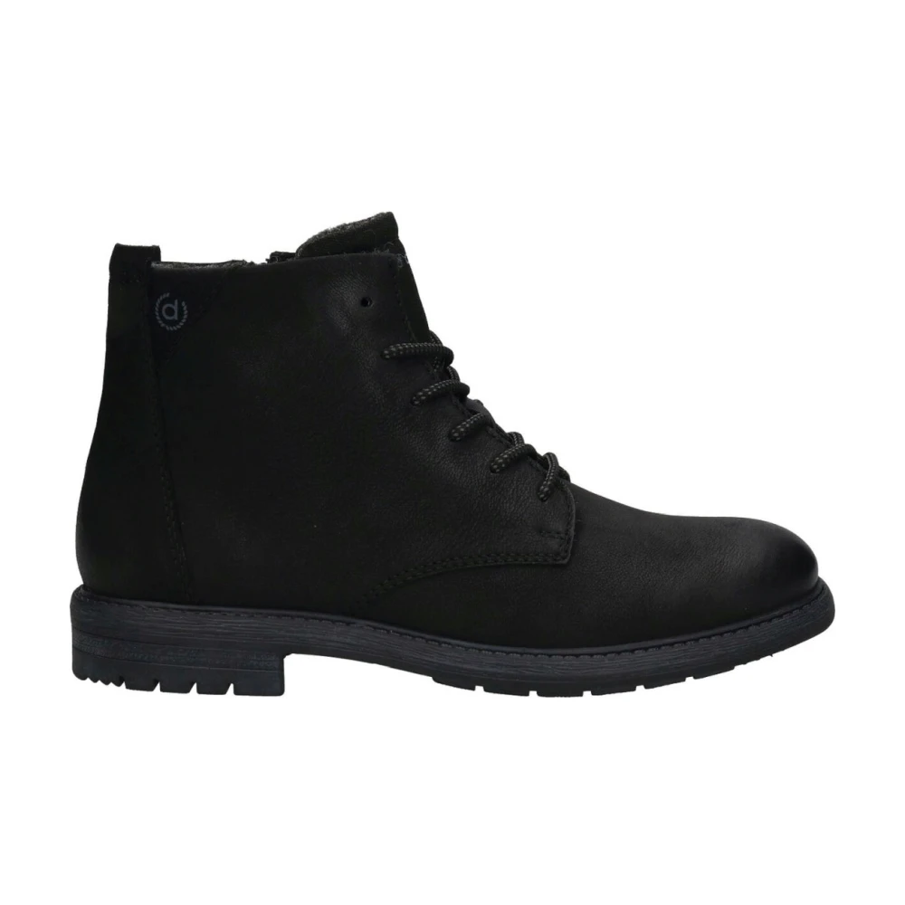Bugatti Men's Black Lace-Up Boots, 9 Uk, Ankle Boots For