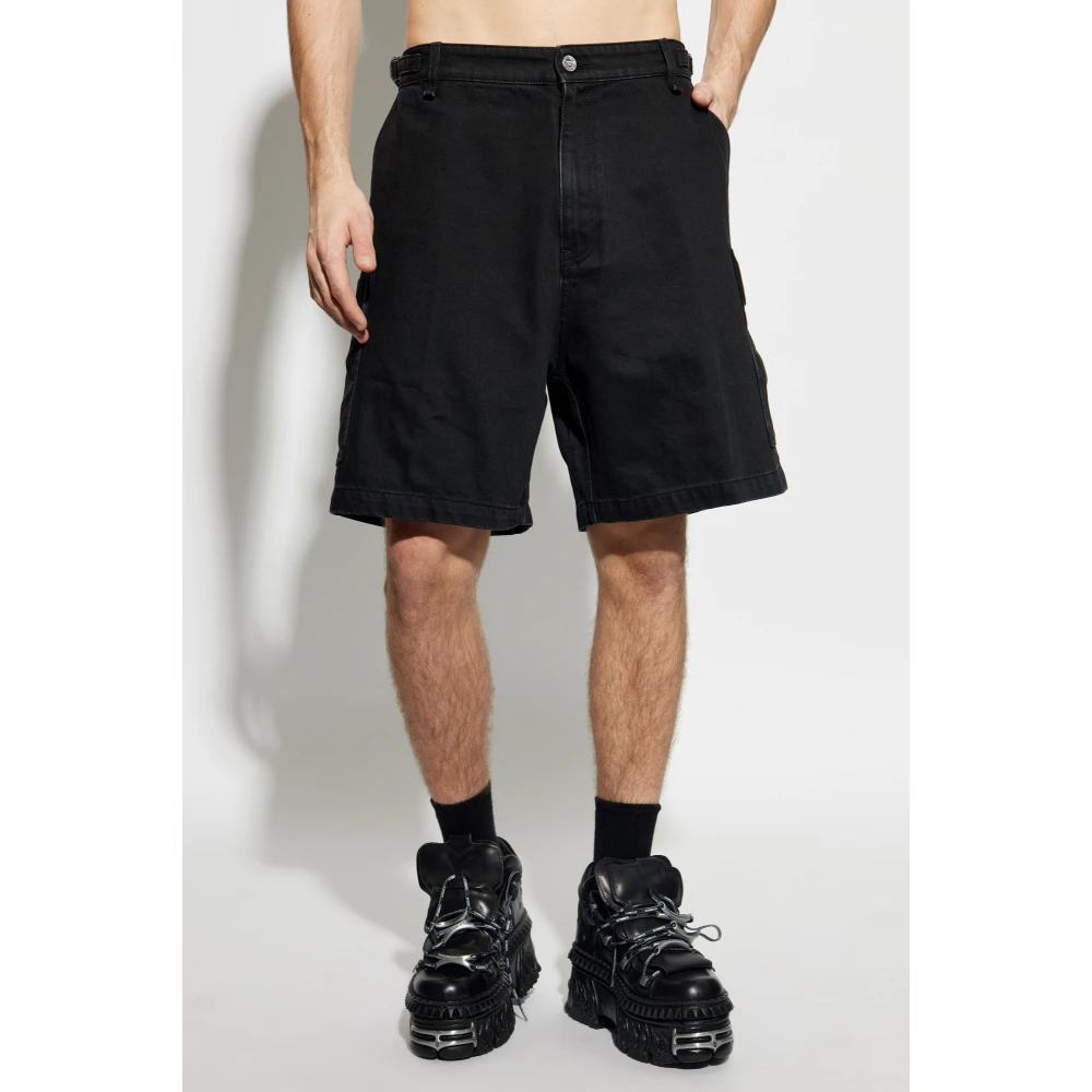 Vetements Denim shorts Black Heren