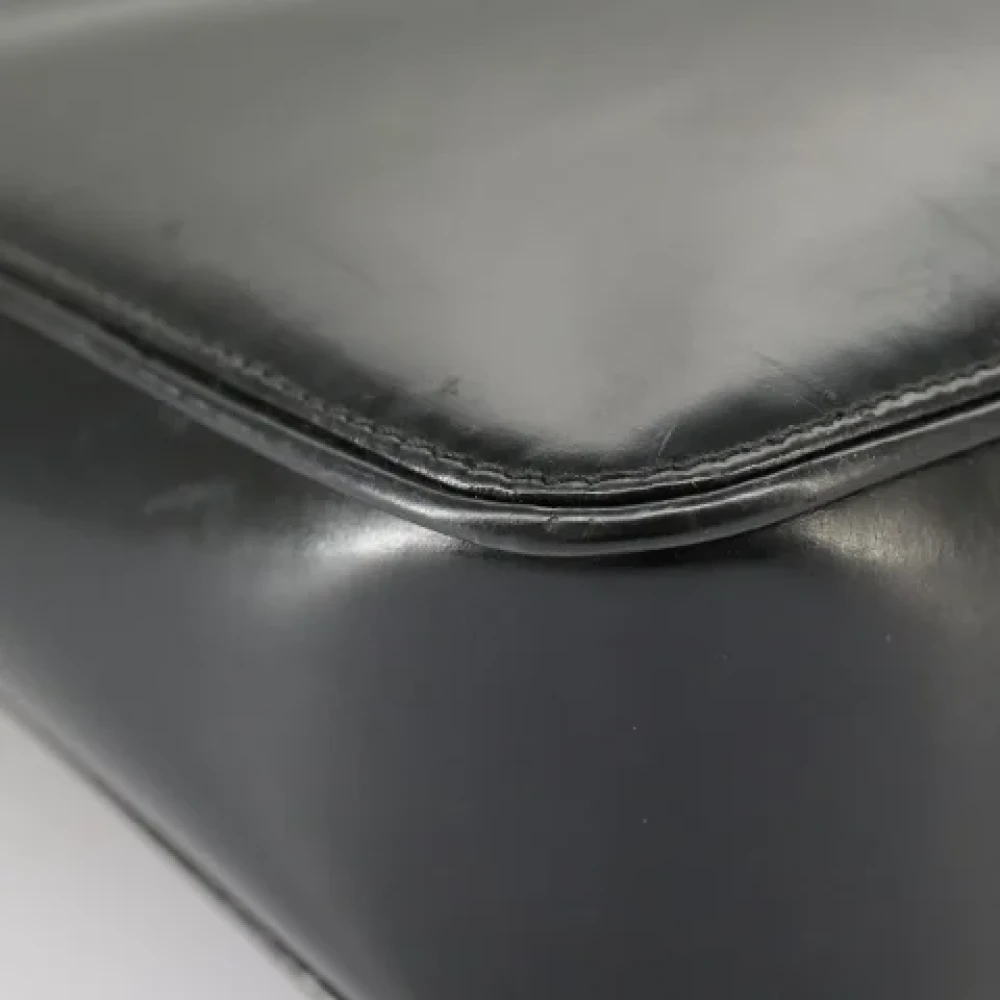 Gucci Vintage Pre-owned Leather gucci-bags Black Dames