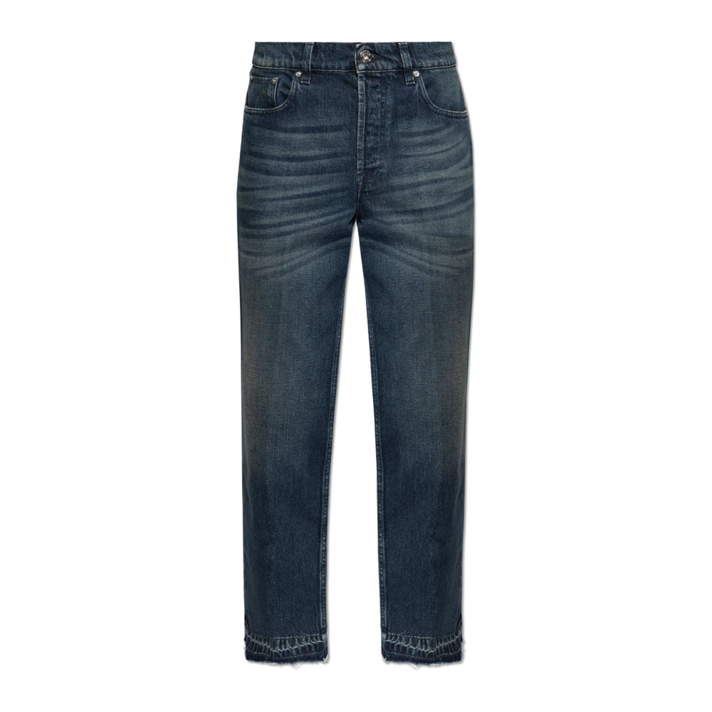 Lanvin Jeans met een vintage effect Blue Heren