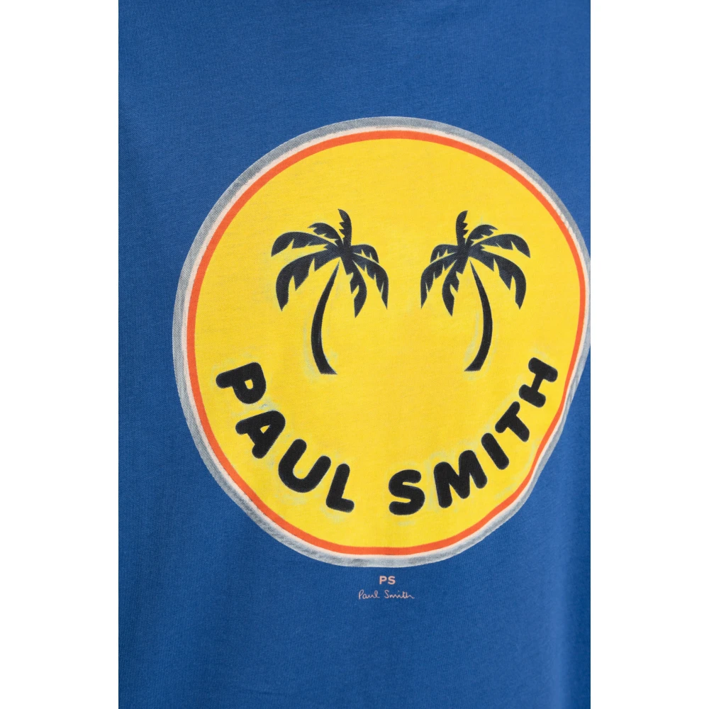 PS By Paul Smith T-shirt met print Blue Heren