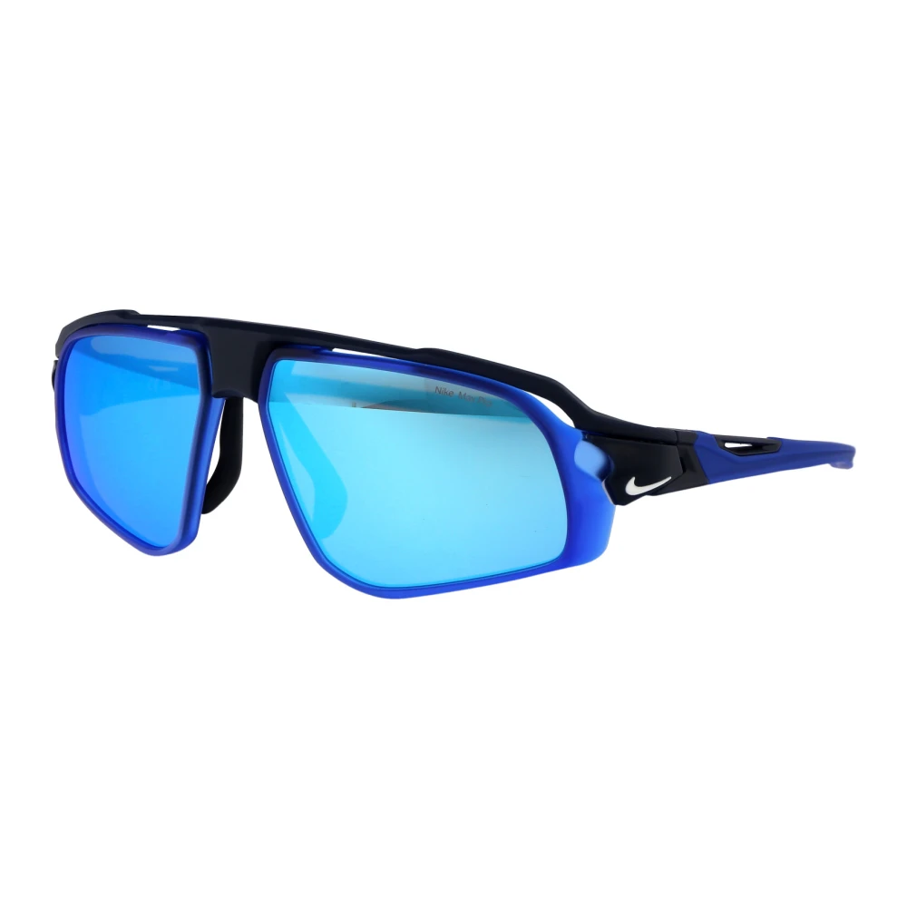 Nike Men's Blue Sunglasses, 59 Mm, Flyfree Sunglasses