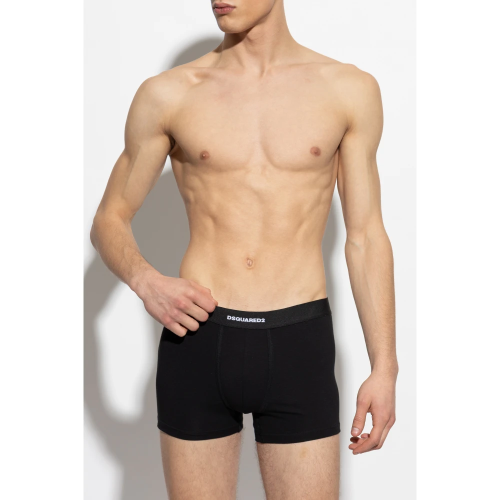 Dsquared2 Twee-pack boxershorts Black Heren