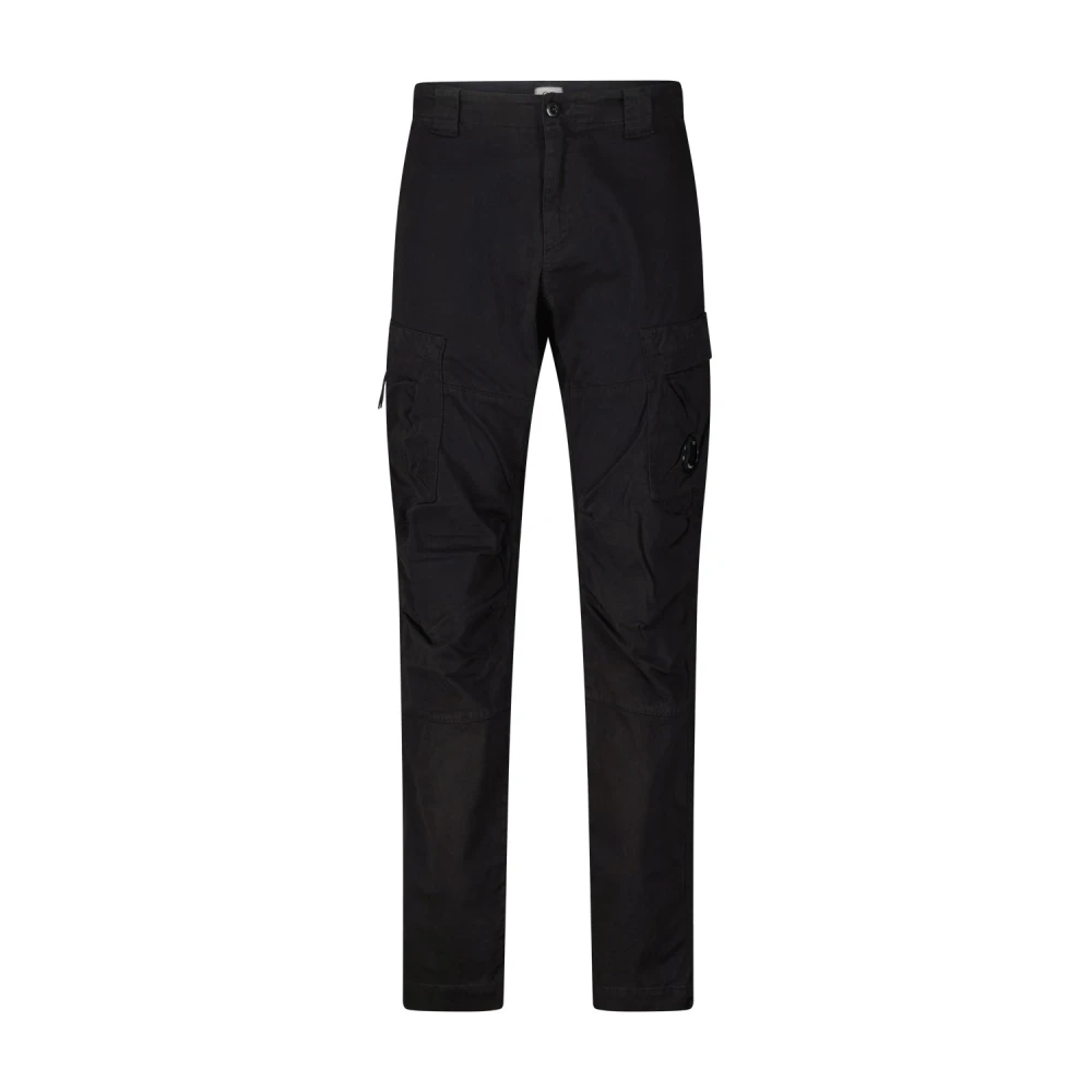 C.P. Company Moderne Tapered Fit Cargobroek Black Heren