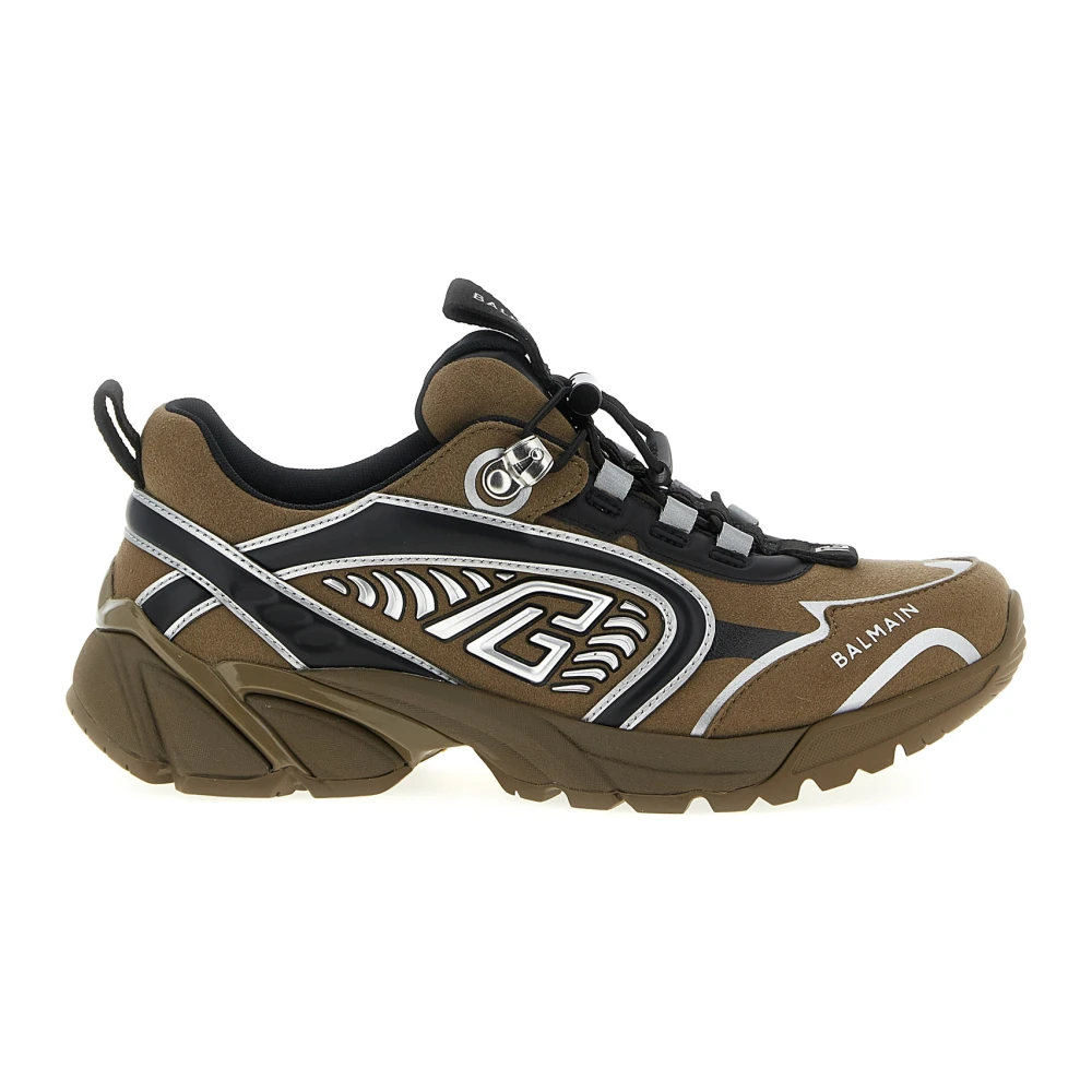 Balmain Multicolor Cosmic Dust Trainers - Male - Sneakers - 7 Uk - Shoes