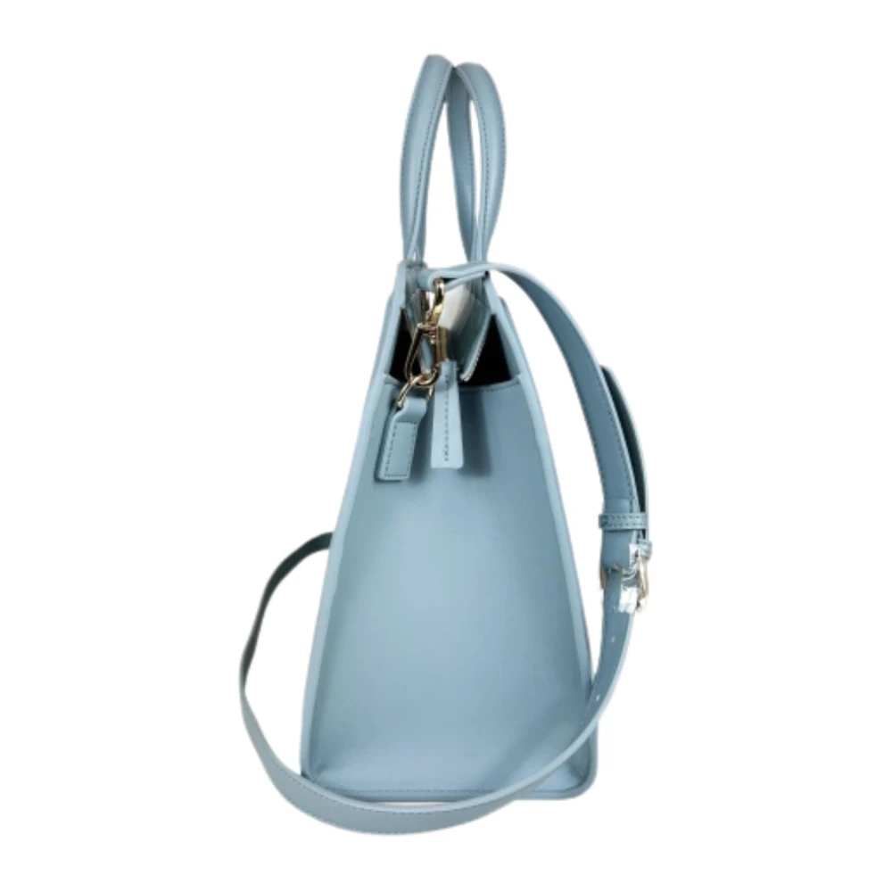 Twinset Lichtblauwe Schoudertas Brera Stijl Blue Dames