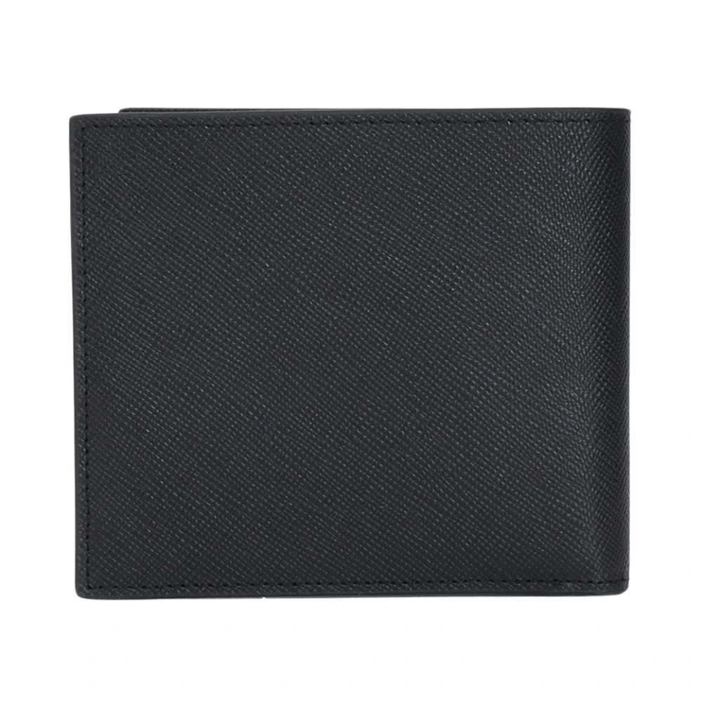 Armani Exchange Eenvoudige Portemonnee met Kaartsleuven Black Heren