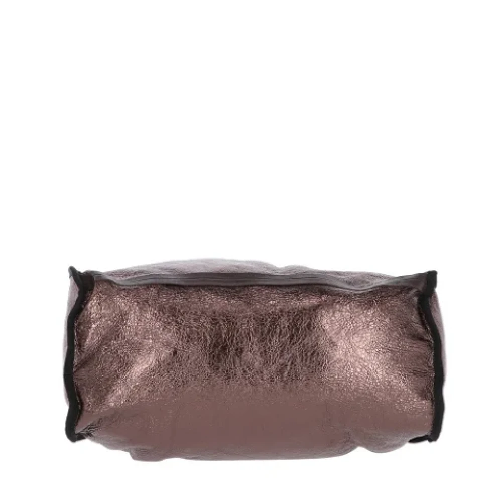 Marni Pre-owned Leather handbags Brown Dames