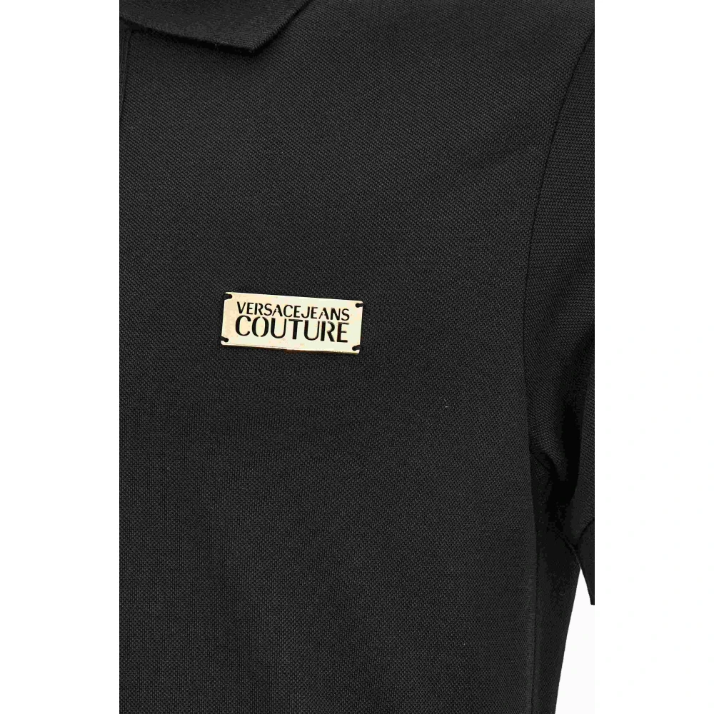 Versace Jeans Couture T-shirts en Polos Black Heren