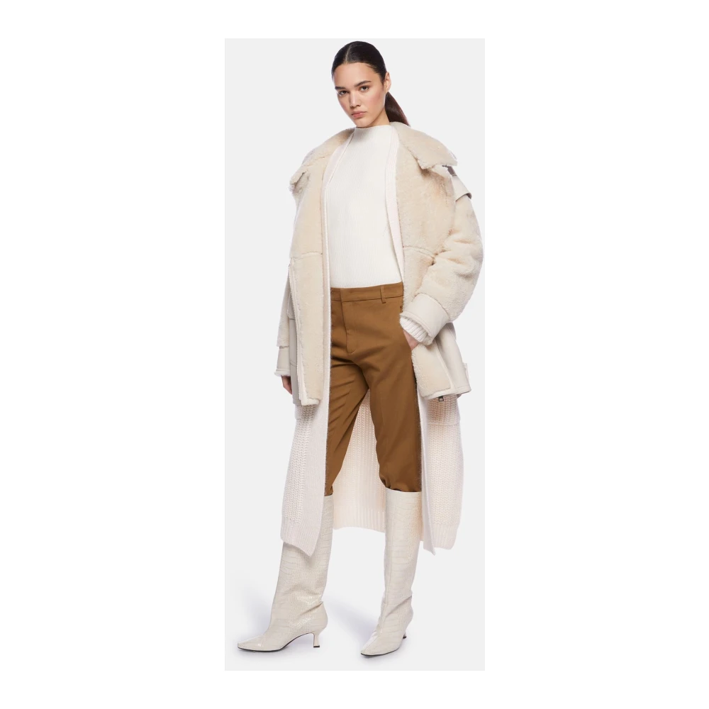 Dondup Wortelkatoenen gabardine broek Brown Dames