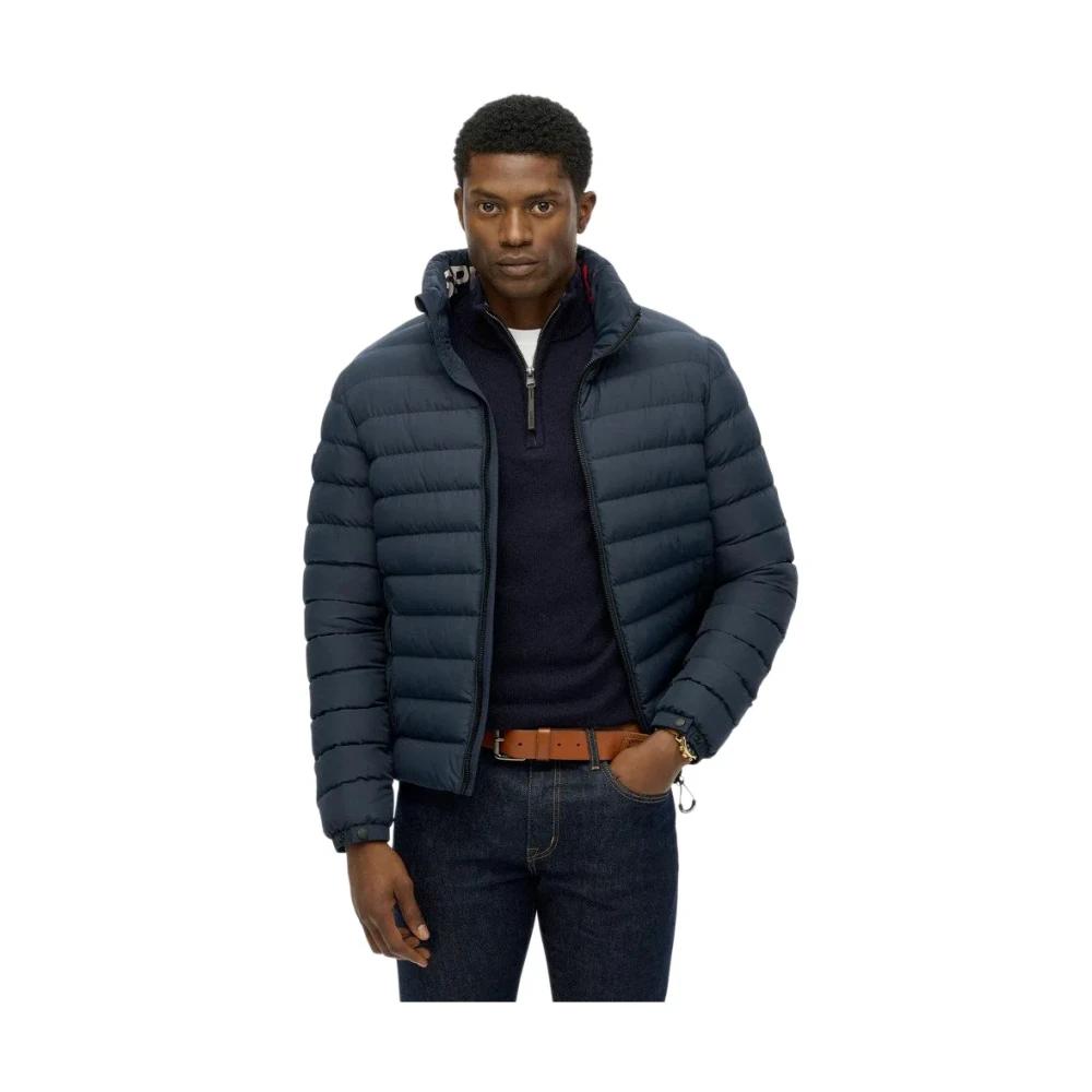 Superdry , Herren, Jacken, Blau, L