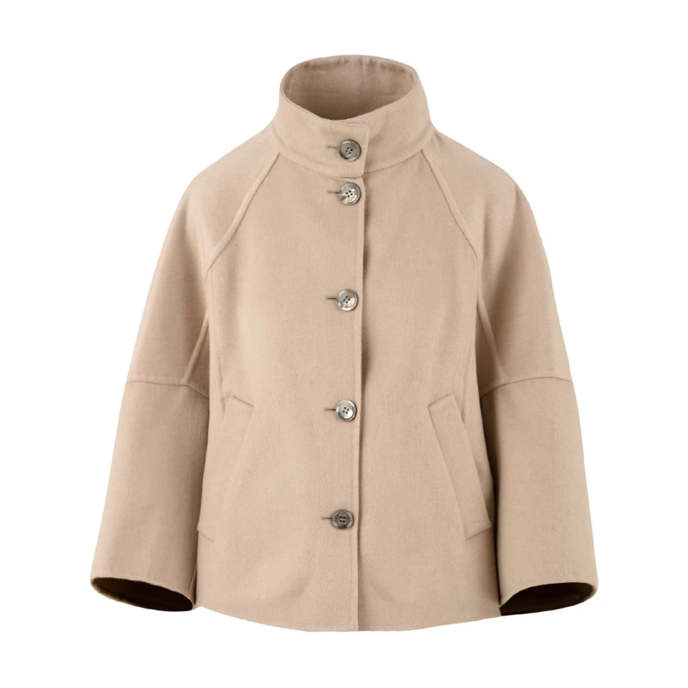 Moorer Women's Beige Lenie-Cwb Jacket - Light Jackets - 2XS - Jackets
