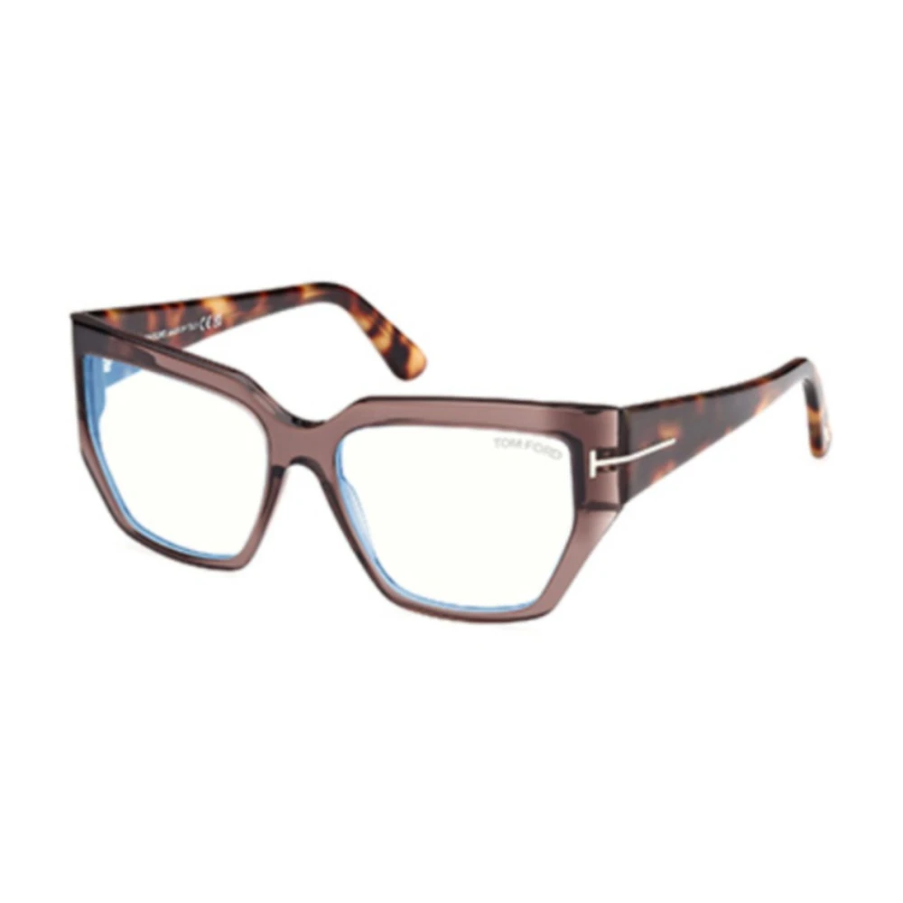 Tom Ford Stijlvolle Zwarte Zonnebril Brown Unisex